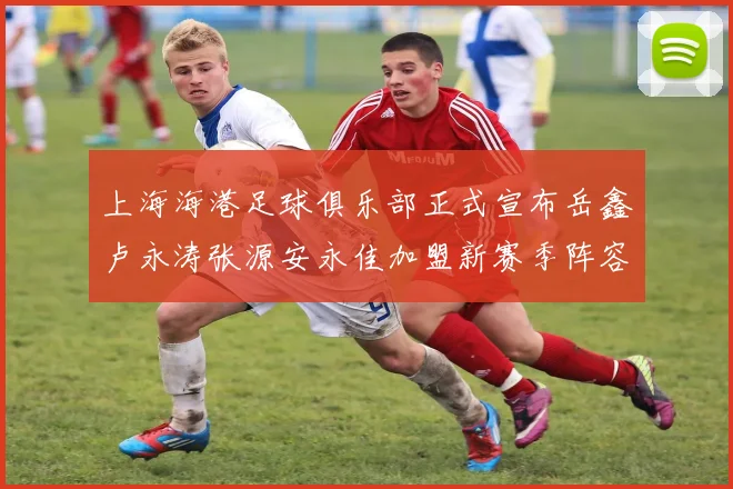 上海海港足球俱乐部正式宣布岳鑫卢永涛张源安永佳加盟新赛季阵容更新